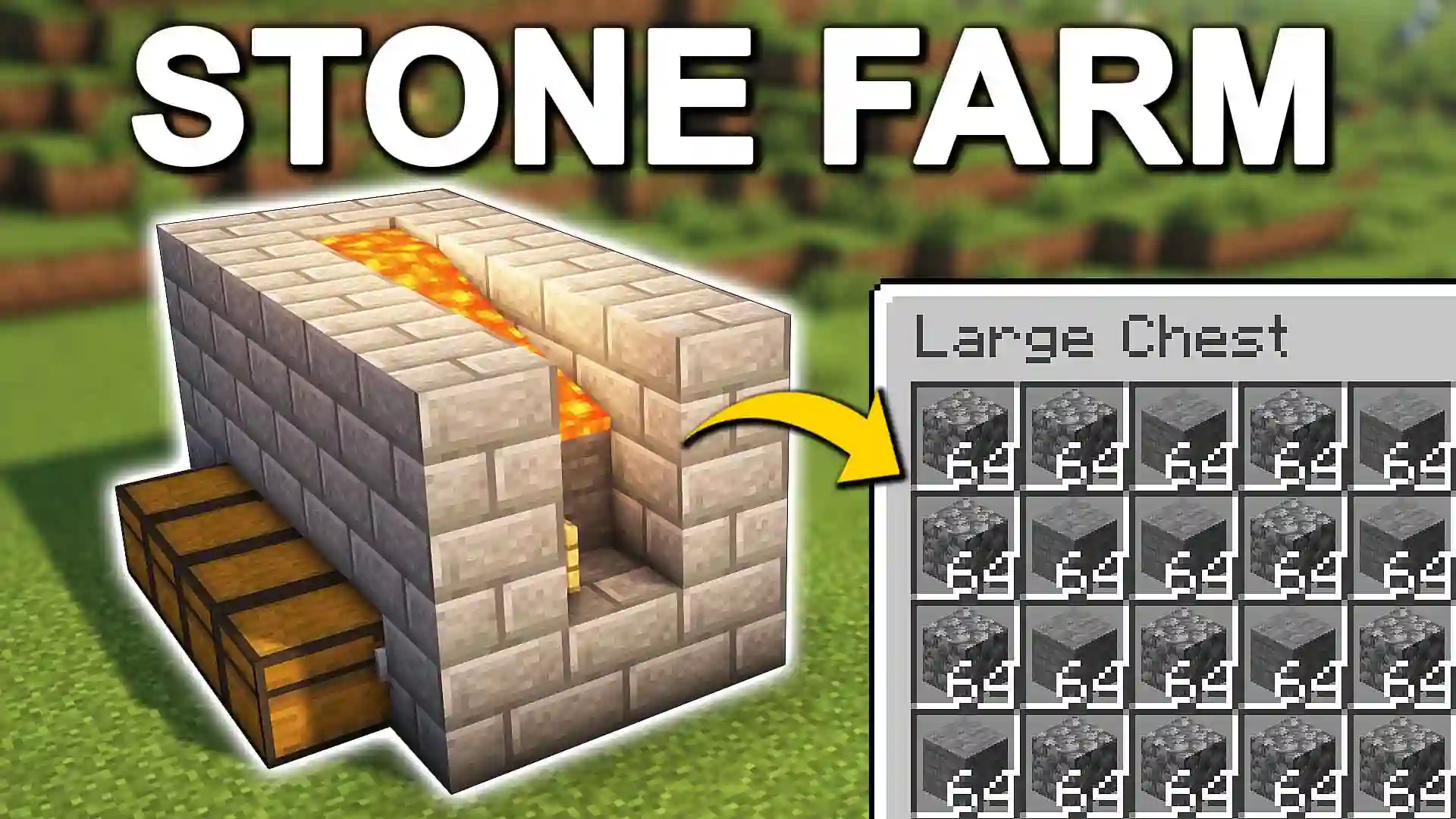 Read more about the article The EASIEST Automatic Stone & Cobblestone Generator in Minecraft 1.21!