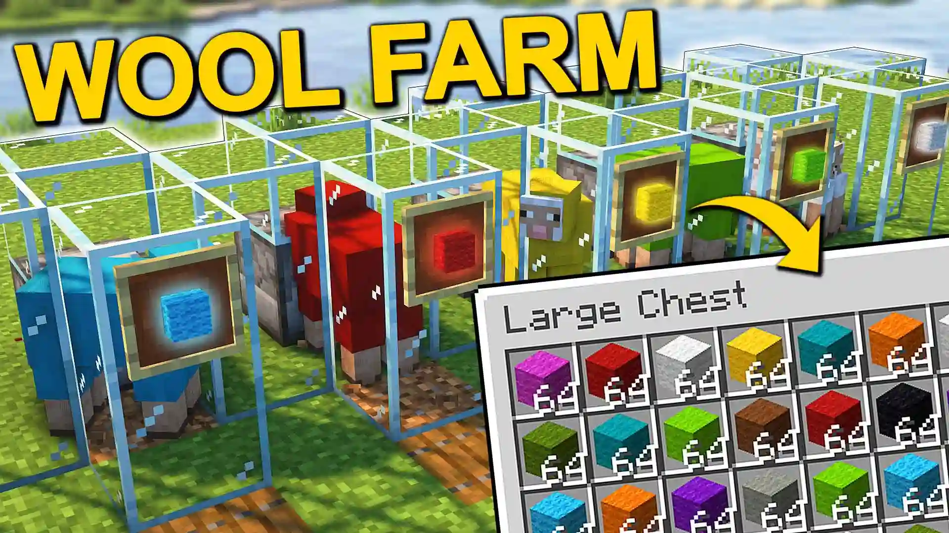 Read more about the article The EASIEST Wool Farm in Minecraft 1.21!