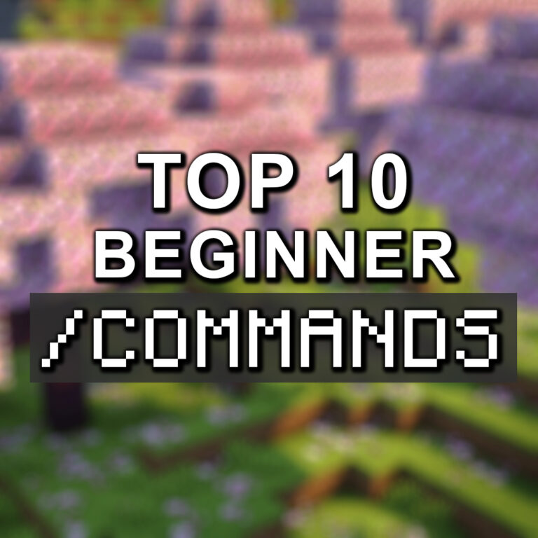 best top 10 commands minecraft